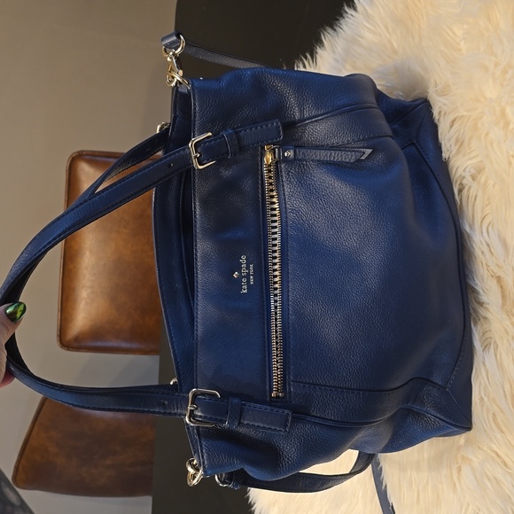 Large blue kate Spade bag - Picture 1 of 4